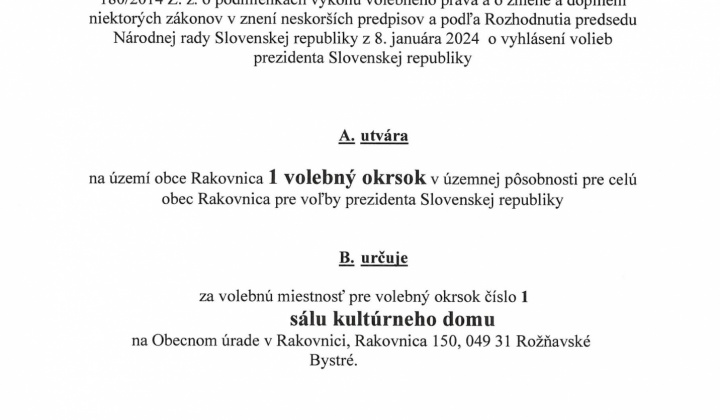 1. fotografia fotogalérie Voľby / Voľby prezidenta Slovenskej republiky 2024 - foto