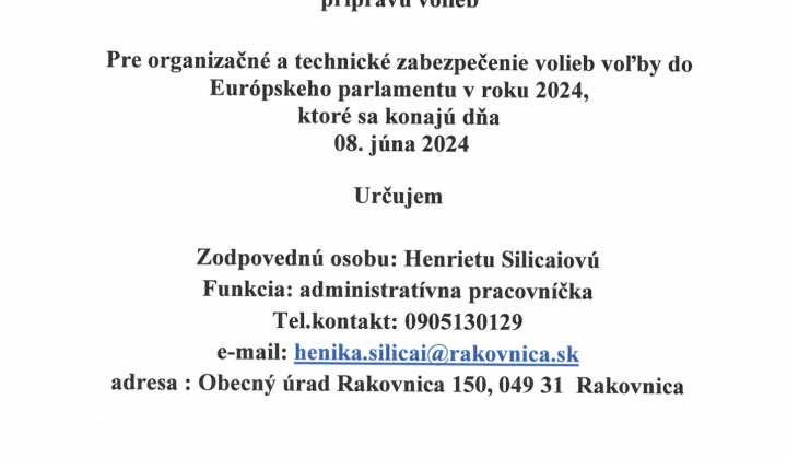 1. fotografia fotogalérie Voľby / Voľby do Európskeho parlamentu 2024 - foto