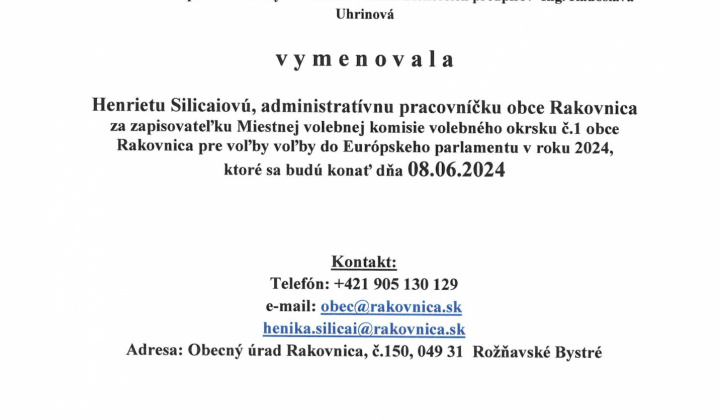 3. fotografia fotogalérie Voľby / Voľby do Európskeho parlamentu 2024 - foto