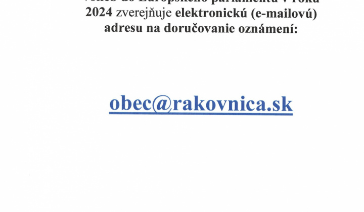 4. fotografia fotogalérie Voľby / Voľby do Európskeho parlamentu 2024 - foto