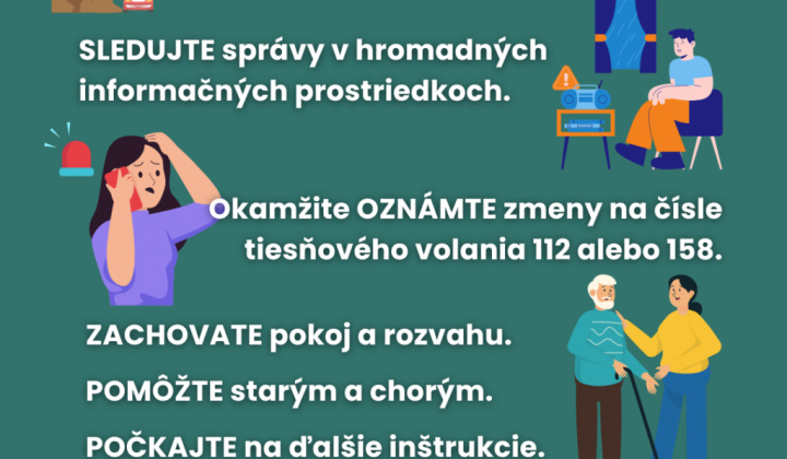 6. fotografia fotogalérie Ministerstvo vnútra zasiela na využitie odporúčania civilnej ochrany aj v súvislosti s momentálnou meteorologickou a hydrologickou situáciou k tomu čo robiť pri silnom vetre, povodniach, silnom daždi a zosuvoch pôdy, - foto