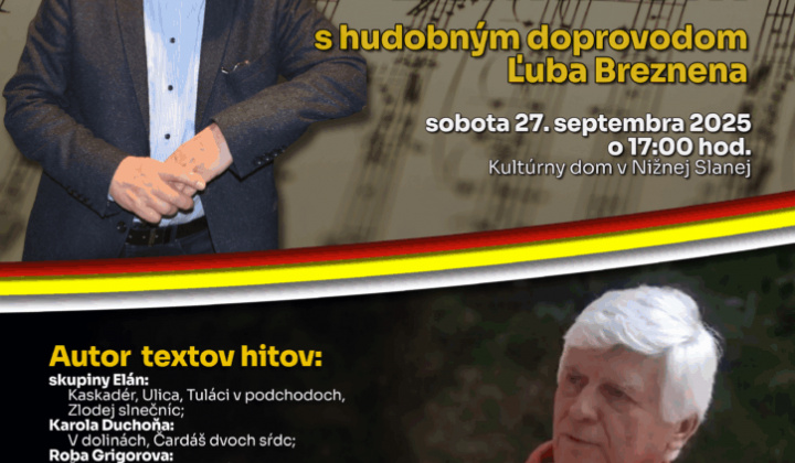 1. fotografia fotogalérie Obec Nižná Slaná pozýva na zaujímavú besedu s Ľubošom Zemanom… - foto