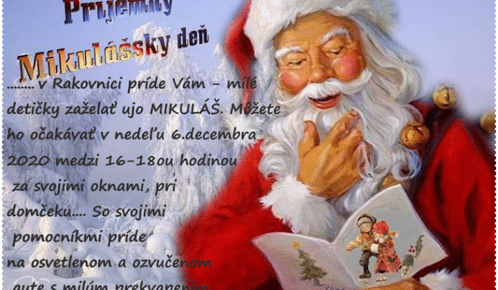 1. fotografia fotogalérie Mikuláš príde do našej obce v nedeľu 6.decembra medzi 16-18 ou hodinou…. - foto