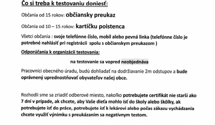 1. fotografia fotogalérie Vážení občania, - foto