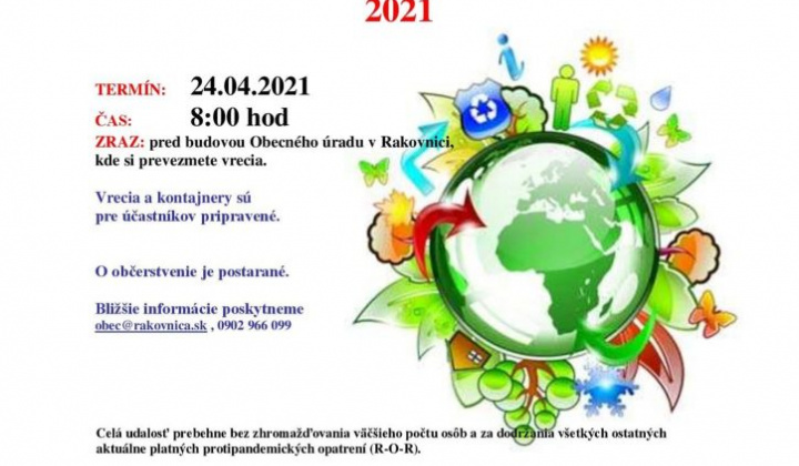 1. fotografia fotogalérie Každoročne sa 22.4. na celom svete oslavuje „Deň Zeme.“ Ide o deň, ktorý má upozorniť nás ľudí, na znečisťovanie našej planéty, znečisťovanie životného prostredia. Na počesť tohto dňa, sme sa rozhodli v sobotu 24.4.2021, usporiadať zber odpadu v okolí naše