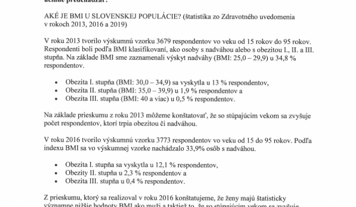 1. fotografia fotogalérie 4.marec SVETOVÝ DEŇ OBEZITY…. - foto