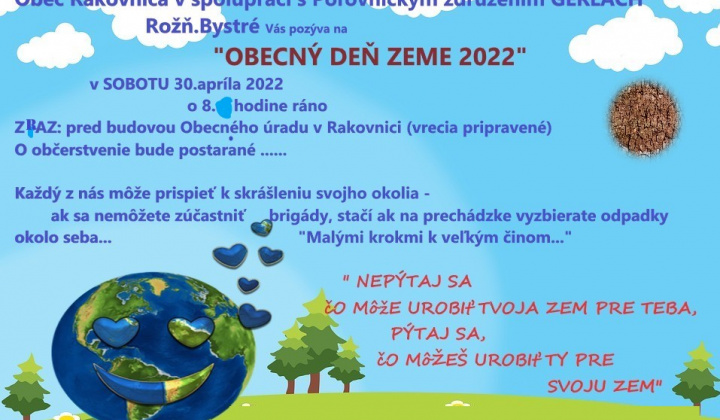 1. fotografia fotogalérie Deň ZEME 2022 - foto