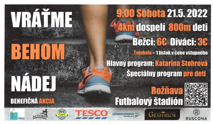 1. fotografia fotogalérie Vráťme BEHOM nádej – benefičná akcia 21.5.2022 – SOBOTA - foto