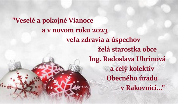 1. fotografia fotogalérie Veselé Vianoce a šťastný nový rok 2023… - foto