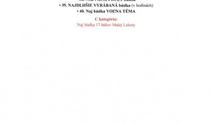 4. fotografia fotogalérie Občianske združenie Malá Lehota Biele More bez akejkoľvek dotácie (v súčasnosti)… - foto
