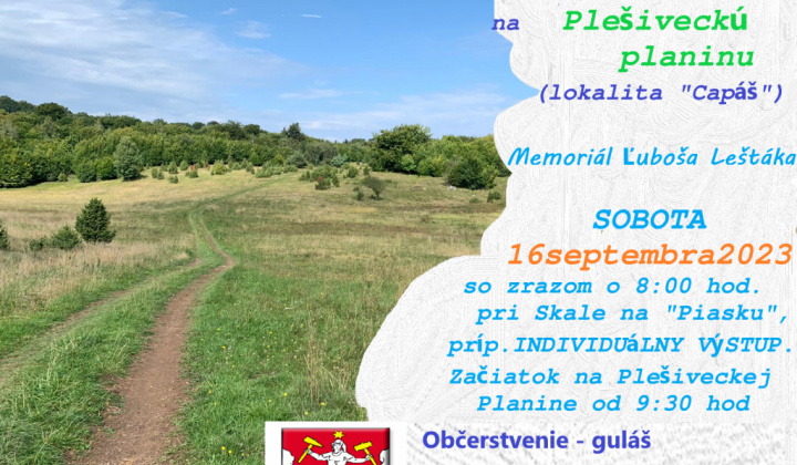 1. fotografia fotogalérie Výstup na Plešiveckú planinu 2023 - foto