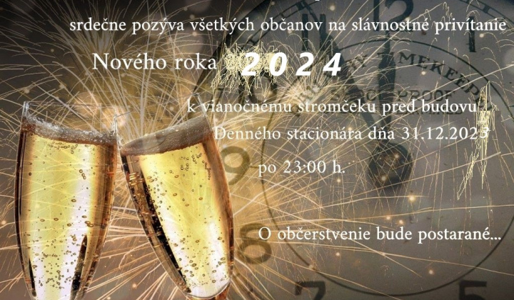 1. fotografia fotogalérie Príďte s nami privítať nový rok 2024 … - foto
