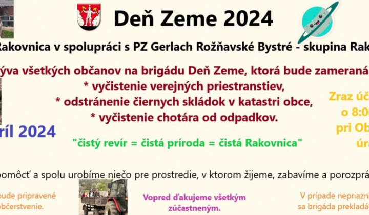 1. fotografia fotogalérie Brigáda pri príležitosti Dňa Zeme 13.04.2024 - foto
