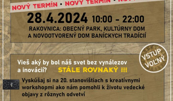 1. fotografia fotogalérie Pozývame všetkých v nedeľu 28.4.2024 do parku na oslavu Svetového dňa kreativity a inovácií na Gemeri…. - foto