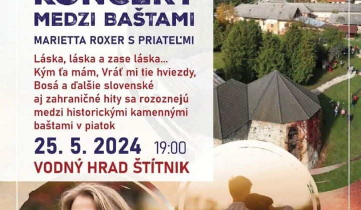1. fotografia fotogalérie Koncert – Vodný hrad Štítnik – 25.5.2024 - foto