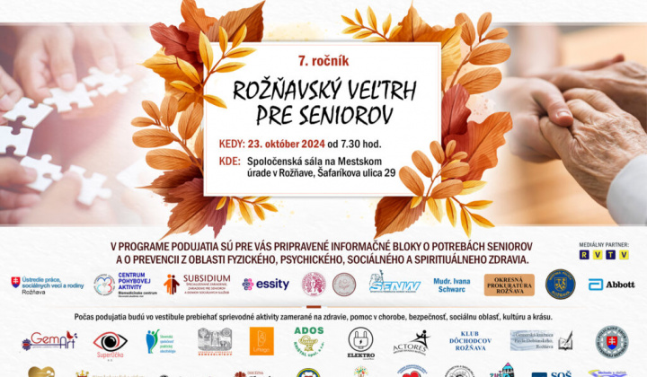 1. fotografia fotogalérie Veľtrh pre seniorov 23.10.2024 - foto