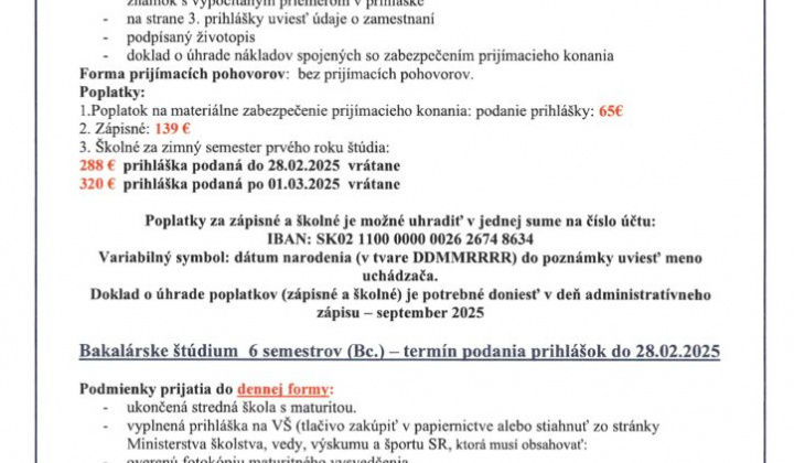 3. fotografia fotogalérie Ponuka možnosti štúdia na Vysokej škole zdravotníctva a sociálnej práce – VŠZaSP sv. Alžbety v  Bratislave Detašované pracovisko  Rožňava v akad. roku 2025/2026. - foto