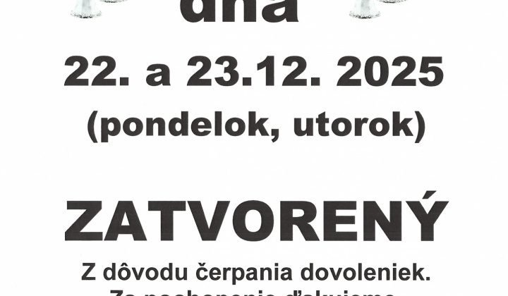 1. fotografia fotogalérie Aktuality / OZNAM!!! - foto