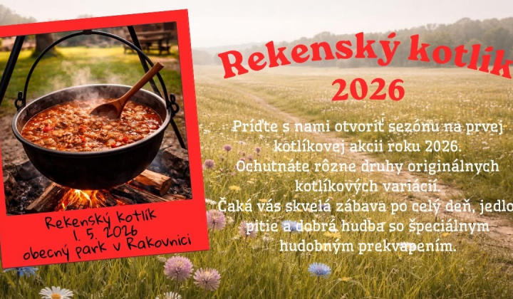 1. fotografia fotogalérie Aktuality / Rekenský kotlík 2026  dňa 1.mája od 10-ej v parku v Rakovnici - foto