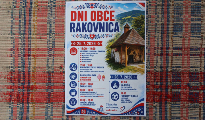 1. fotografia fotogalérie Dni obce Rakovnica 2026