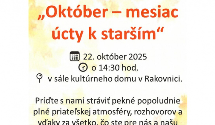 Fotka - Pre našich dôchodcov