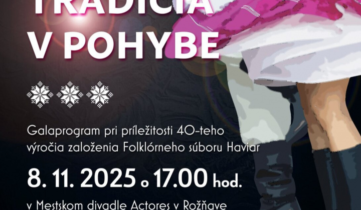 Fotka - Pozvánka - Tradícia v pohybe