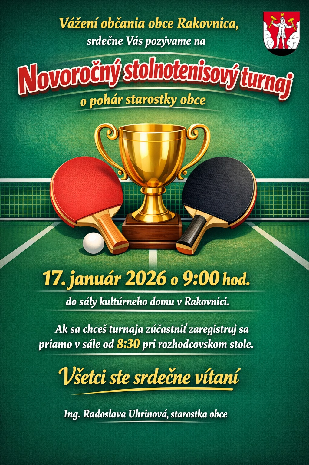 Fotka - Turnaj STK Baník Rakovnica 17.1.2026