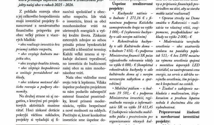 Fotka - Noviny Júl 2026